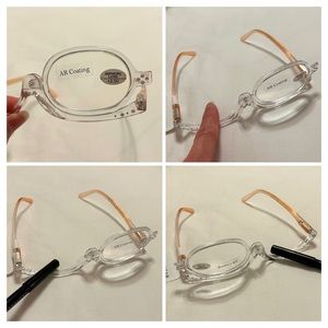 🤑SALE🤑 Flip Lens Glasses - for makeup application (+2.50)